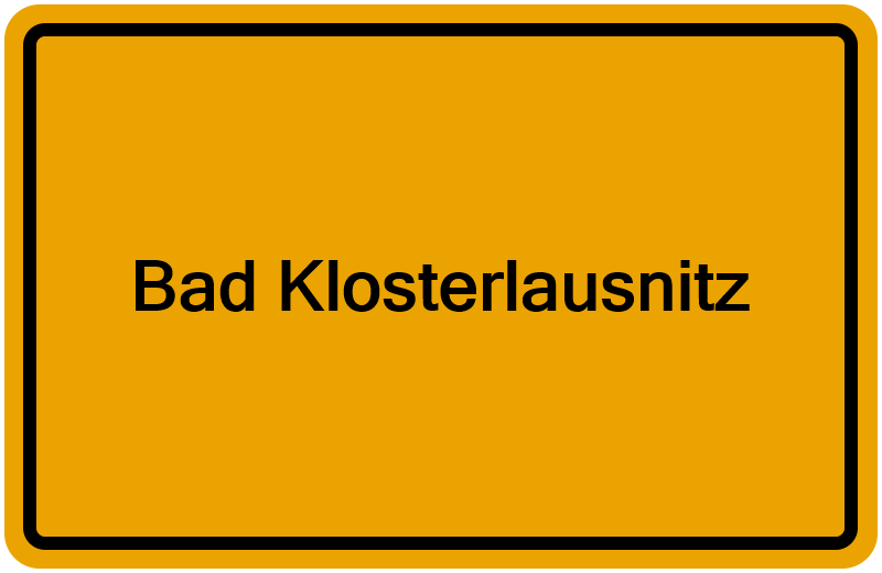 Handelsregister Bad Klosterlausnitz